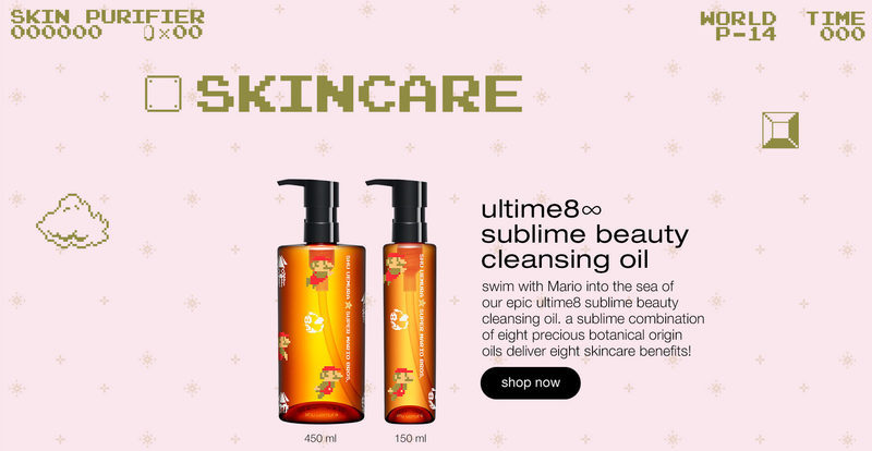 Shu Uemura x Super Mario Bros,