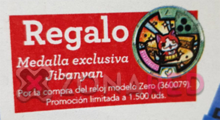 Jibanyan S medalla Yo-Motion