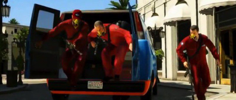 Un fotograma del tráiler de GTA V