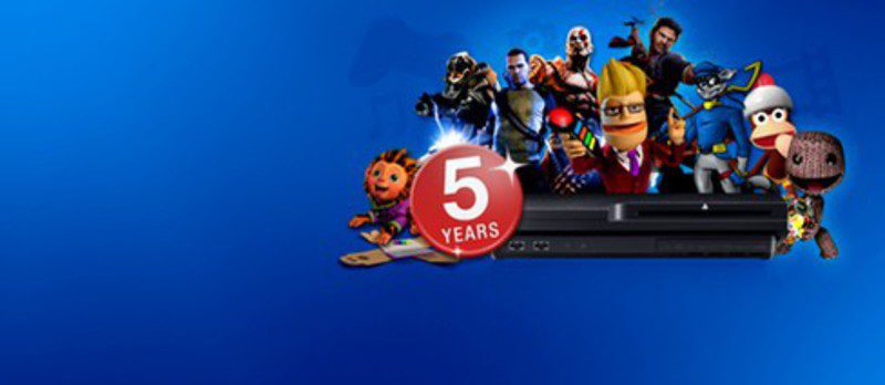 5 años de playstation 3