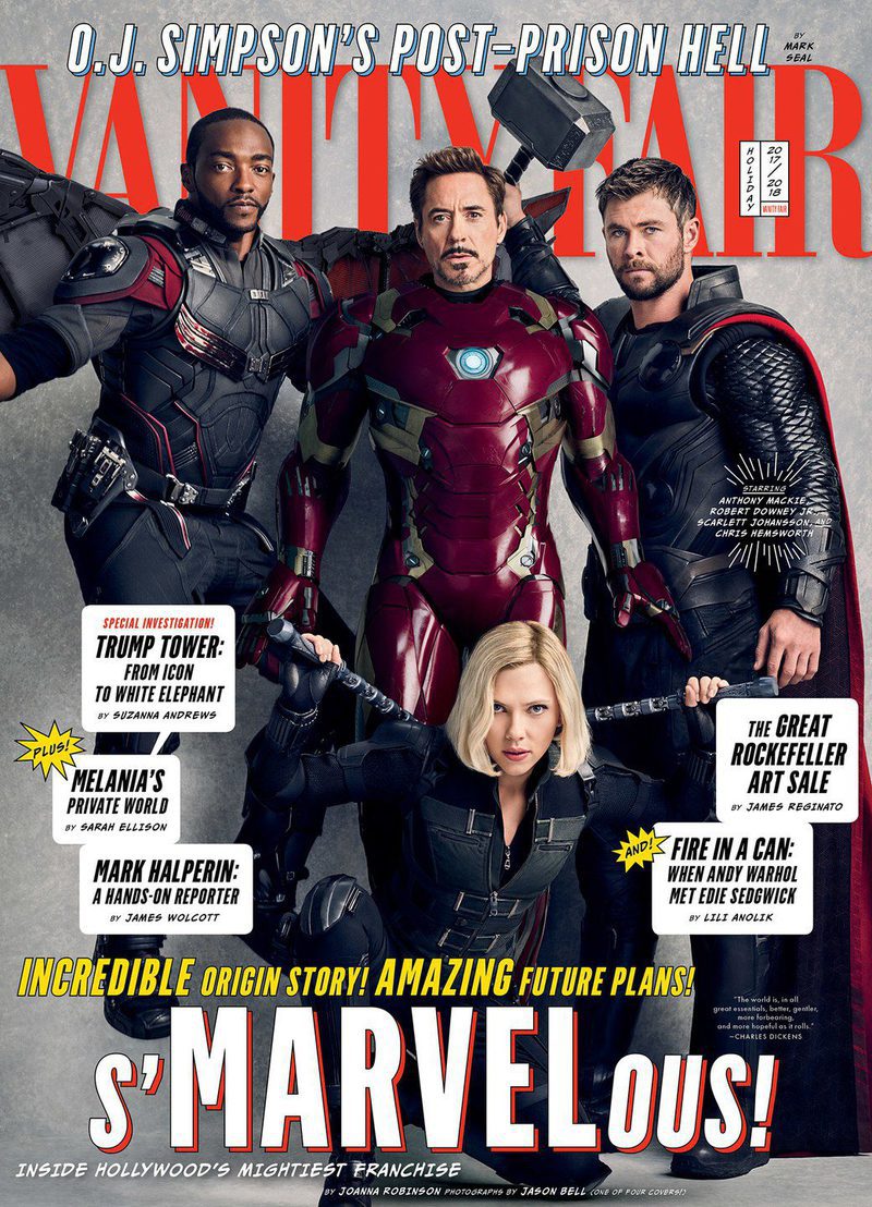 Vanity Fair compeometida con Marvel