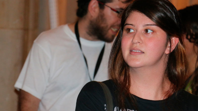 Girls behind the games