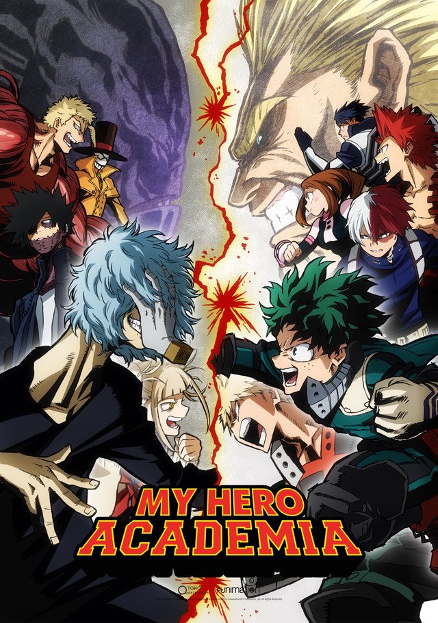 imagen promocional de al tercera temporada de 'My hero academia'