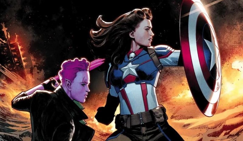 Peggy Carter Capitana América en Exiles