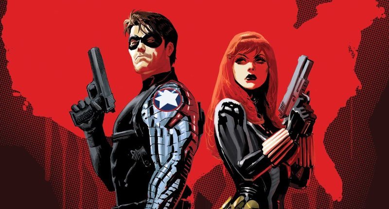 Bucky Barnes y Natasha Romanoff