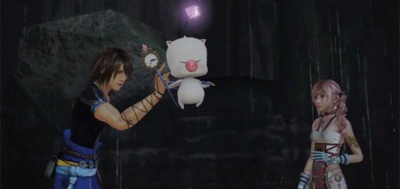 Un Moogle en Final Fantasy XIII