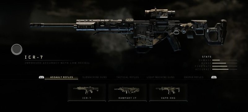 Armas COD Black Ops 4