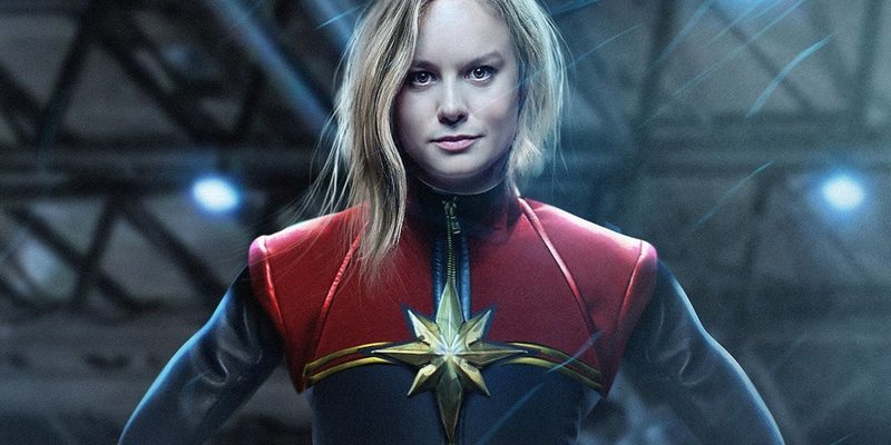 Brie Larson como Capitana Marvel