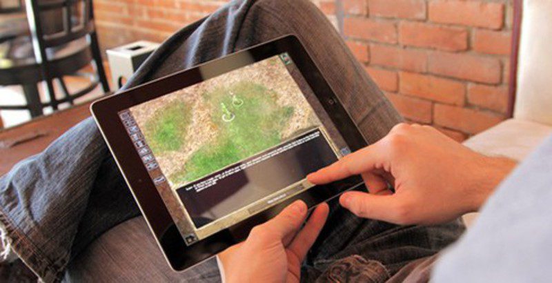 iPad de Baldur's Gate