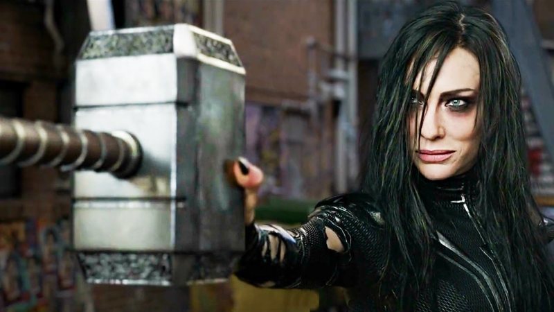 Cate Blanchett como Hela 