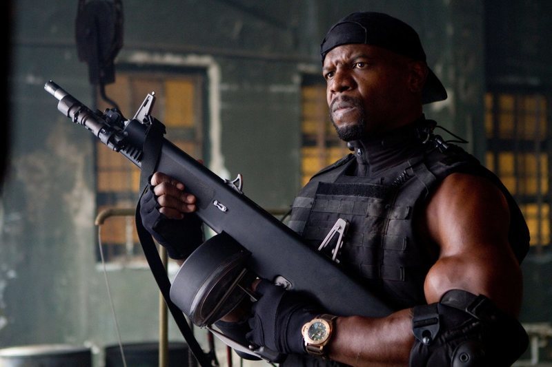 Terry Crews en Mercenarios