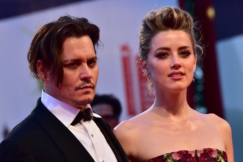 Johnny Depp y Amber Heard
