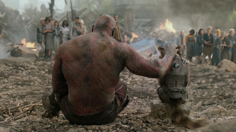 Drax y Rocket
