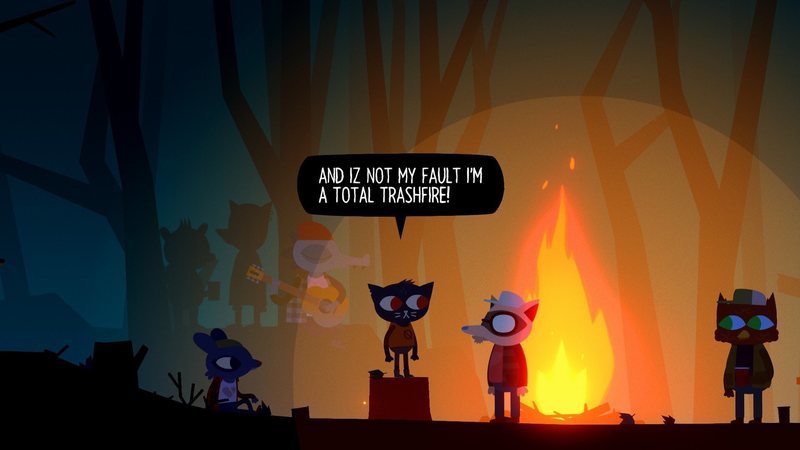 Night in the woods