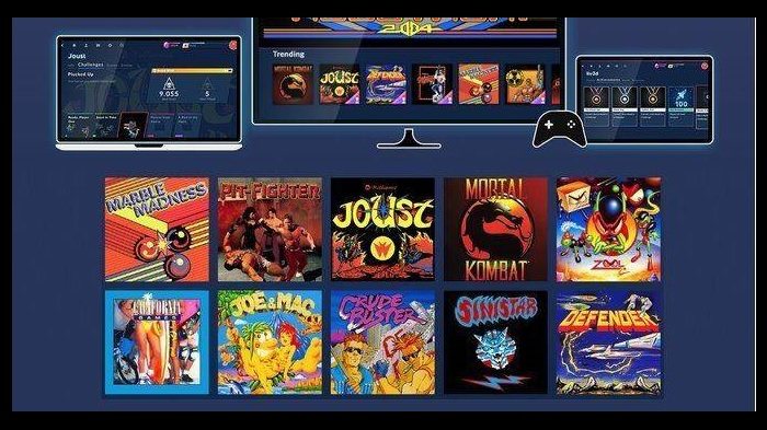 Antstream anuncio streaming de videojuegos retro, Zonared