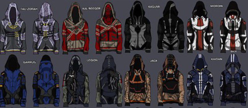 Sudaderas Mass Effect