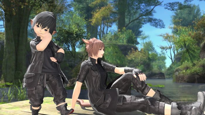 Un lalafel con el peinado de Noctis