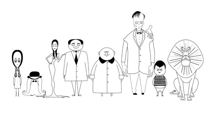 La nueva familia Addams