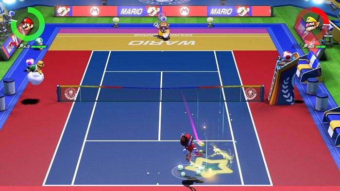 Mario Tennis Aces, demo gratis Switch Online, Zonared