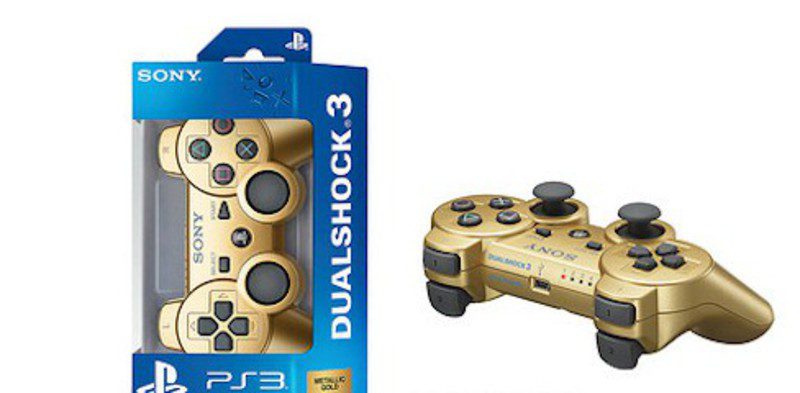 DualShock 3 Metallic Gold