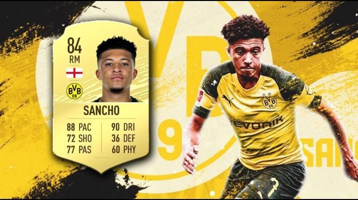 Jadon Sancho será una de las grandes promesas del modo carrera