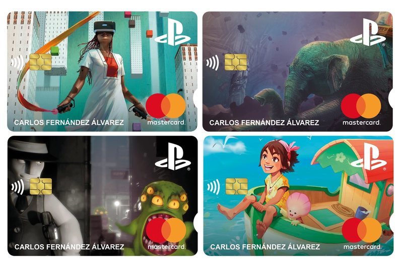 Los nuevos diseños de Tarjeta PlayStation