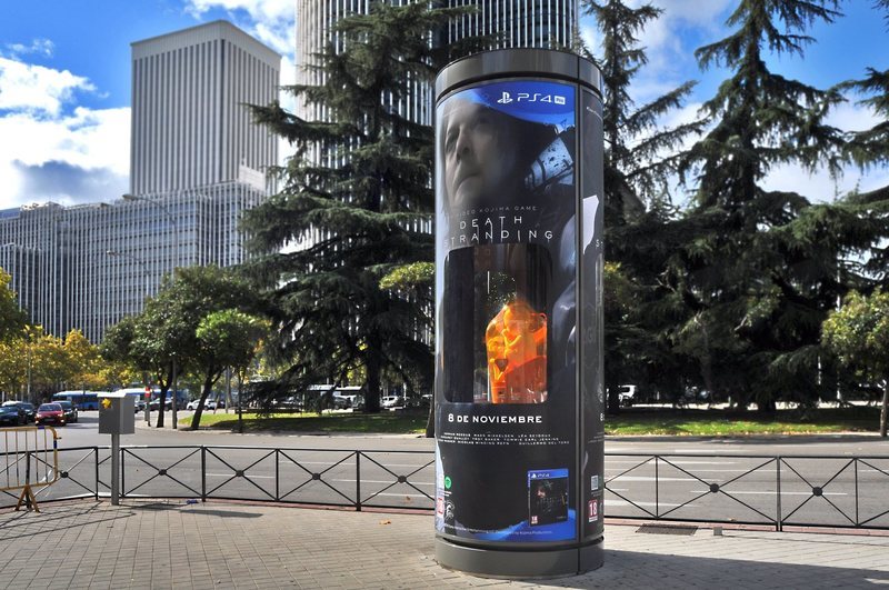 Death Stranding invade las calles de Madrid