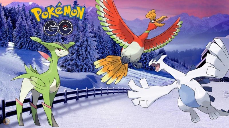 La lleda a de Virizion coincide con la vuelta de Lugia y Ho-Ho