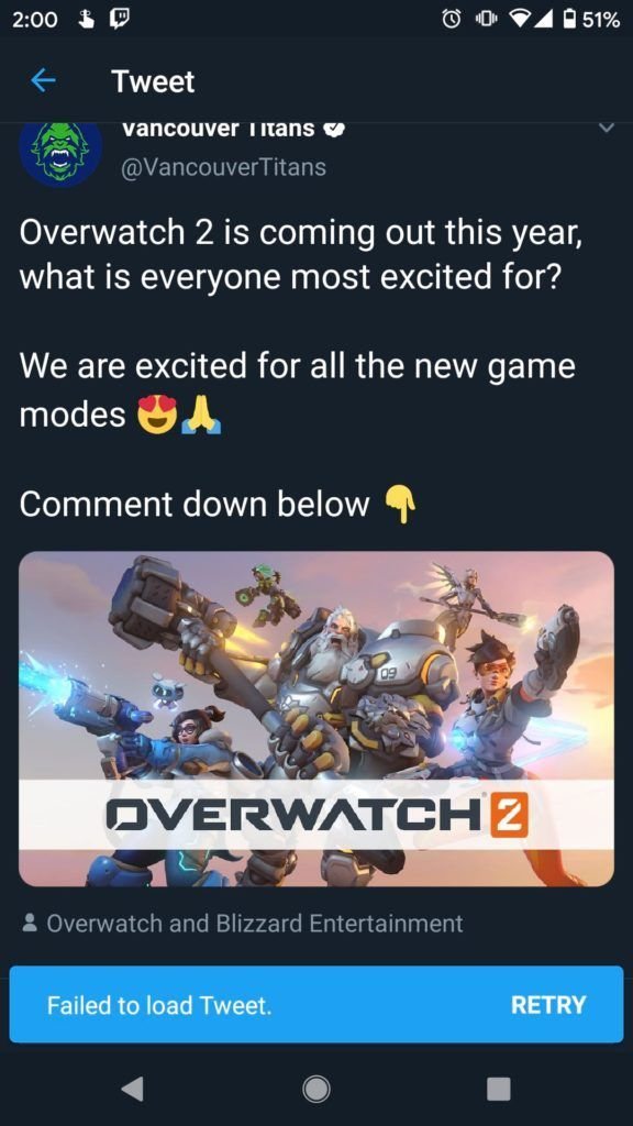 twiter Overwatch 2