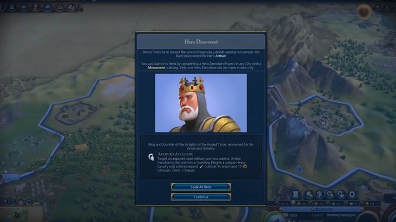 Héroes y Leyendas de Civilization VI