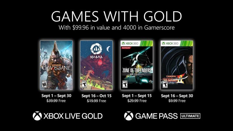 Revelados los Games with Gold de septiembre de 2021, Zonared