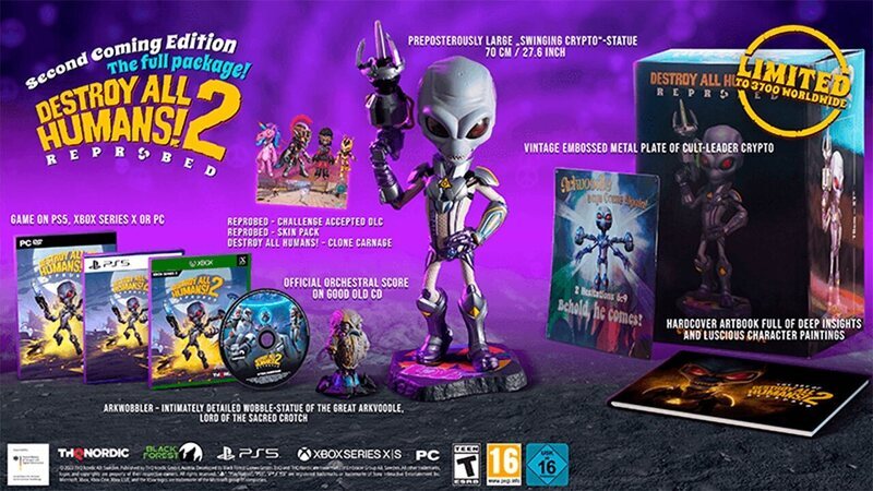 'Destroy All Humans! 2 – Reprobed' presenta su prohibitiva edición limitada de 400 dólares, Zonared