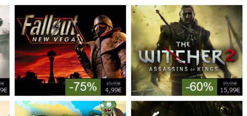 Rebajas de Steam del día