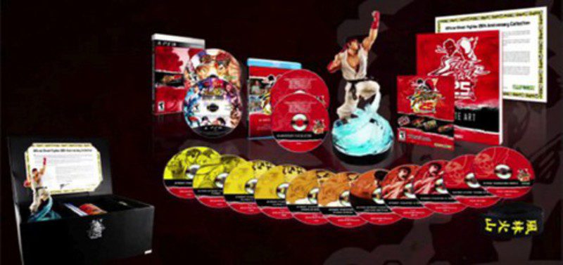 street fighter aniversary set