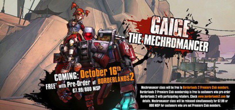 Se conoce ya el nombre del Mechromancer de 'Borderlands 2'