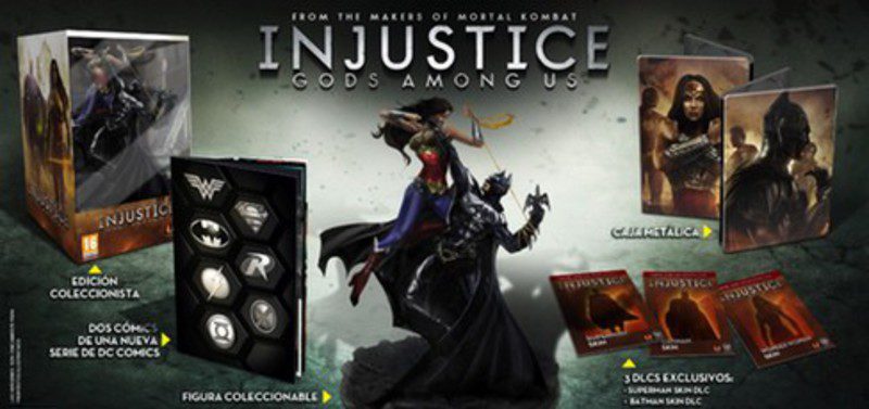 injustice gods among us edicion coleccionista
