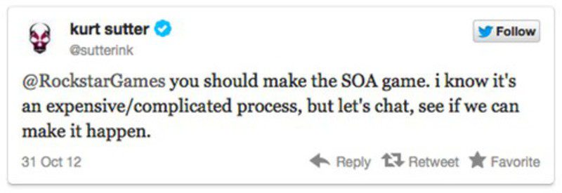 El creador de 'Sons of Anarchy' le pide a Rockstar que haga un juego de la serie