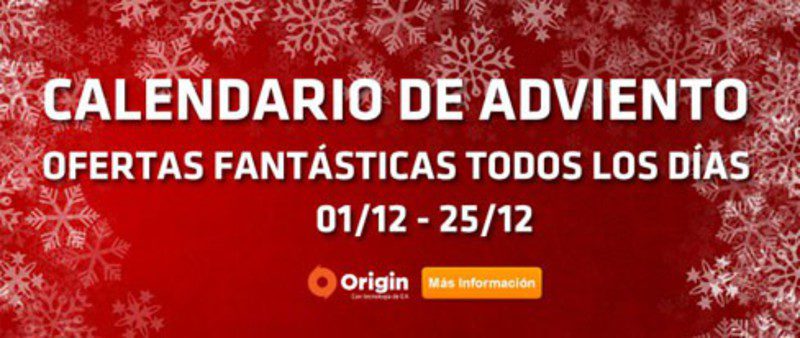 Prepárate para la Navidad con las ofertas de adviento de Origin