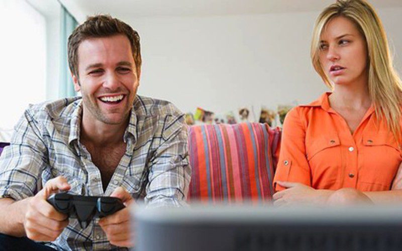 Novio adicto a la Xbox