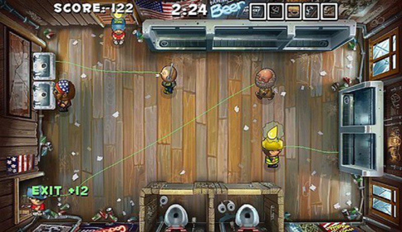Anunciado 'Men's Room Mayhem', un divertido simulador de baño público