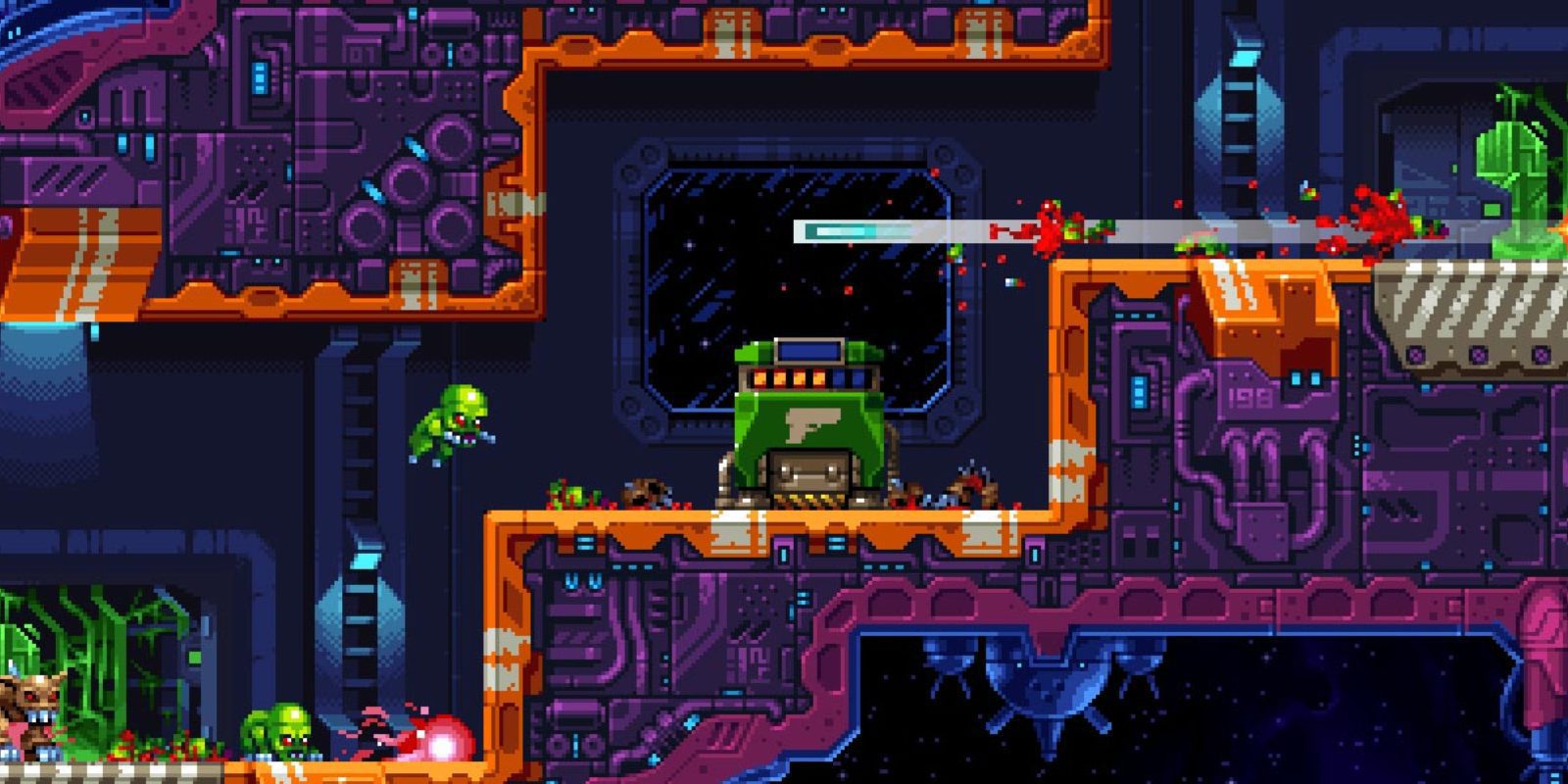 El plataformas 'Super Mutant Alien Assault' anuncia su llegada a PS4