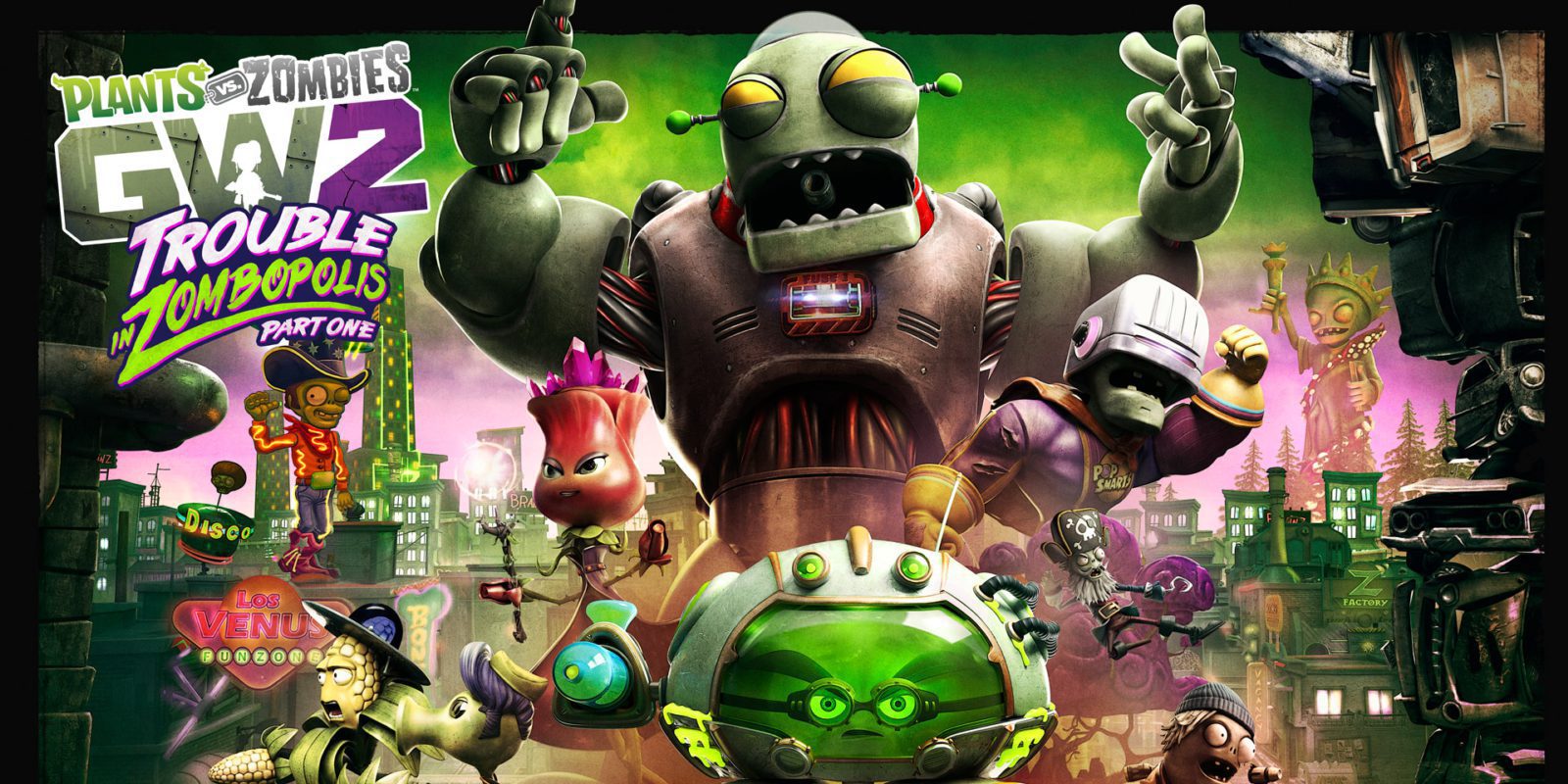'Plants vs Zombies: Garden Warfare 2' se actualiza con 'Problemas en Zombópolis: Primera Parte'