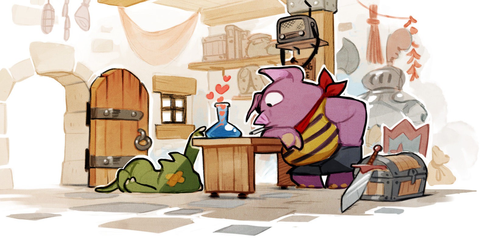 El remake de 'Wonder Boy: The Dragon's Trap' cuenta con Ryuichi Nishizawa, creador de la serie