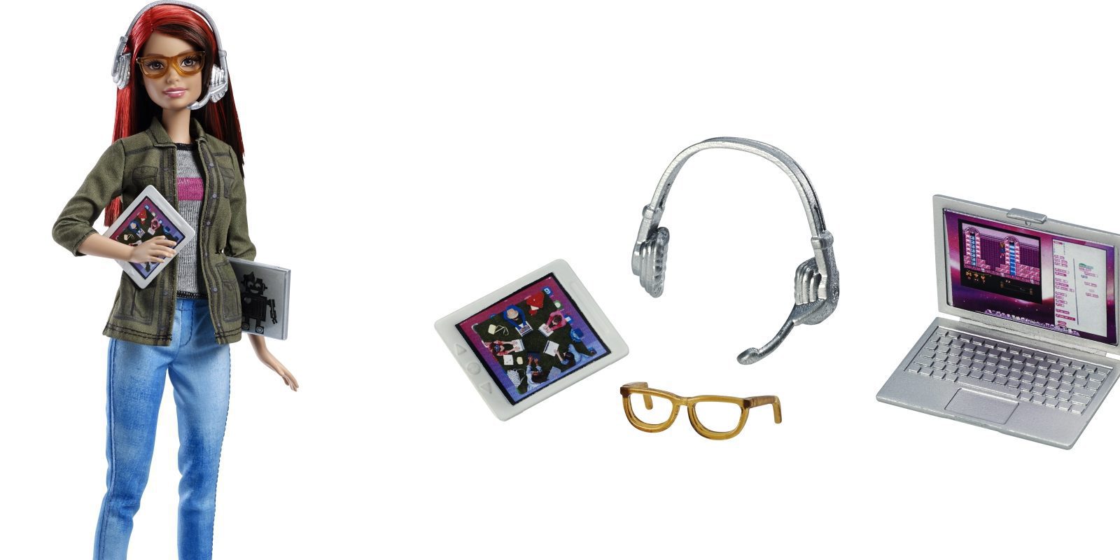 Barbie es desarrolladora de videojuegos en su nuevo trabajo