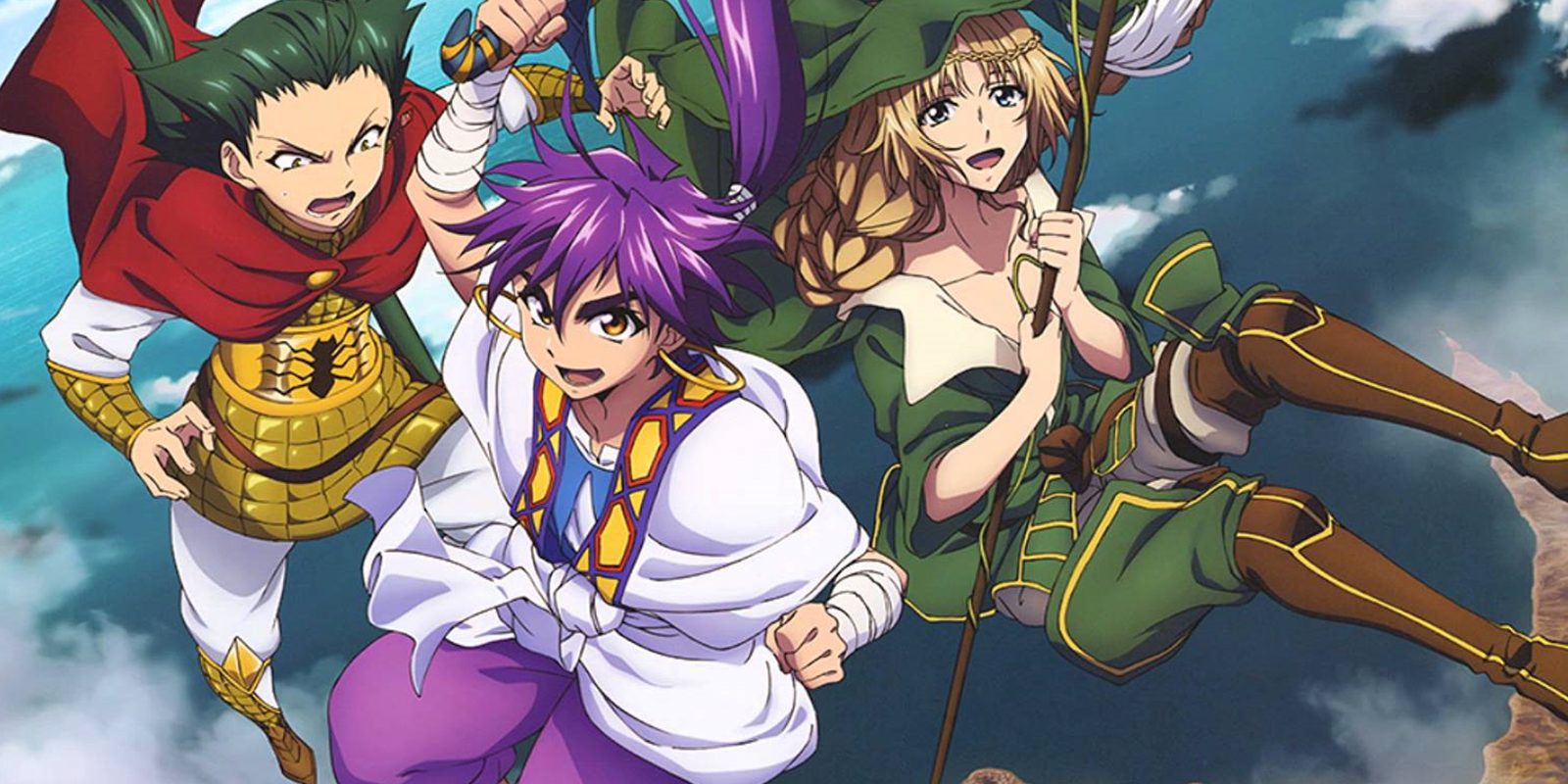 El anime 'Magi: Adventure of Sinbad' llegará a Netflix el 14 de julio