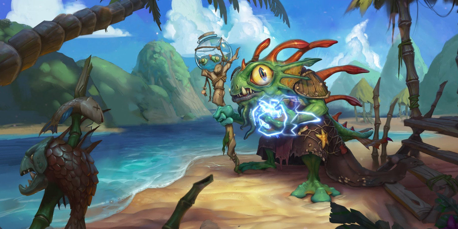 Recluta a un amigo para jugar a 'Hearthstone' y consigue un nuevo héroe para la clase de Chamán