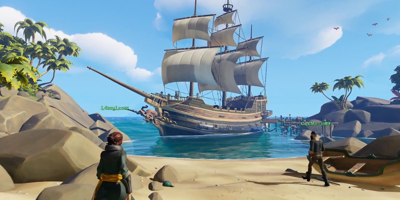 Rare explica que no existe una única forma de jugar a 'Sea of Thieves'