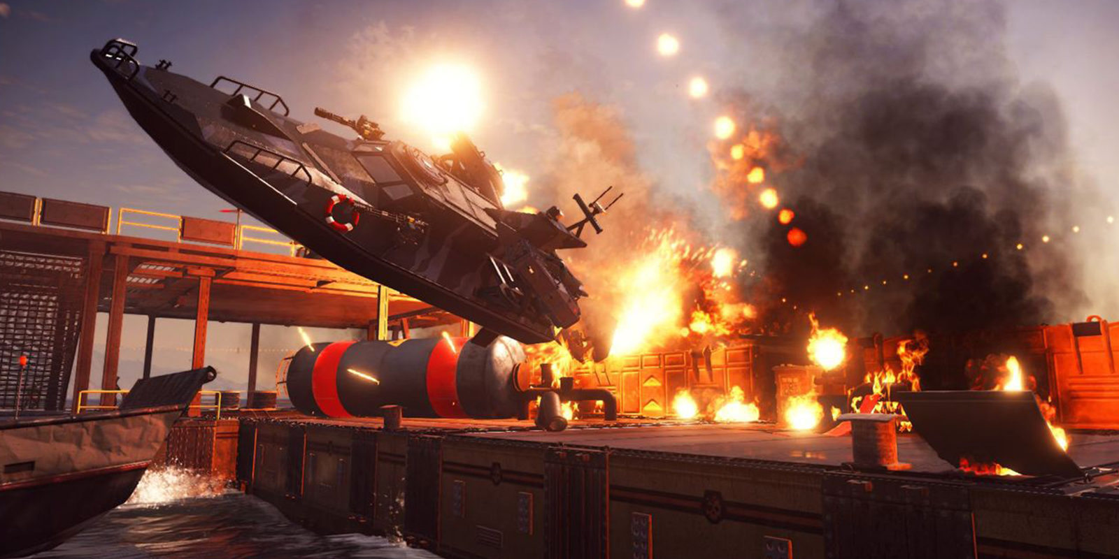 'Just Cause 3' presenta 'Bavarium Sea Heist', su nuevo DLC