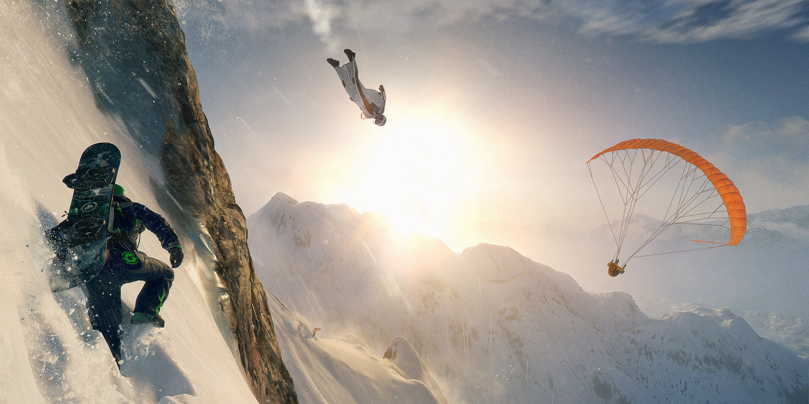 Gamescom 2016: 'Steep', el juego de deporte extremo de Ubisoft, ya tiene fecha de lanzamiento