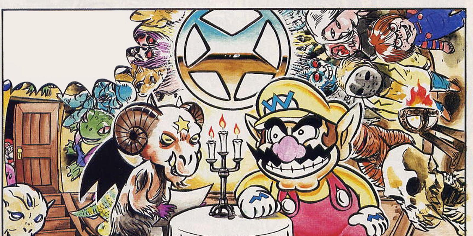 Cuando Mario luchó contra Jason, Chucky, Freddy y el demonio